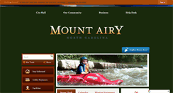 Desktop Screenshot of mountairy.org